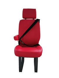 Convenient Replacement Van Seats Leather légère couvrant la couleur rouge