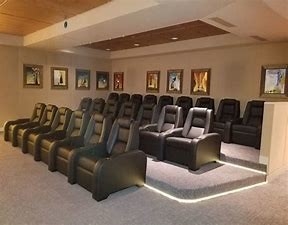 l'allocation des places fixe de Home Entertainment de 490mm préside la disposition 2+1
