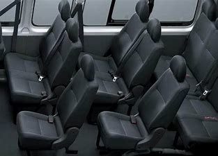 L'autobus de Hiace de Recliner de dossier de mousse de polyuréthane pose glissable
