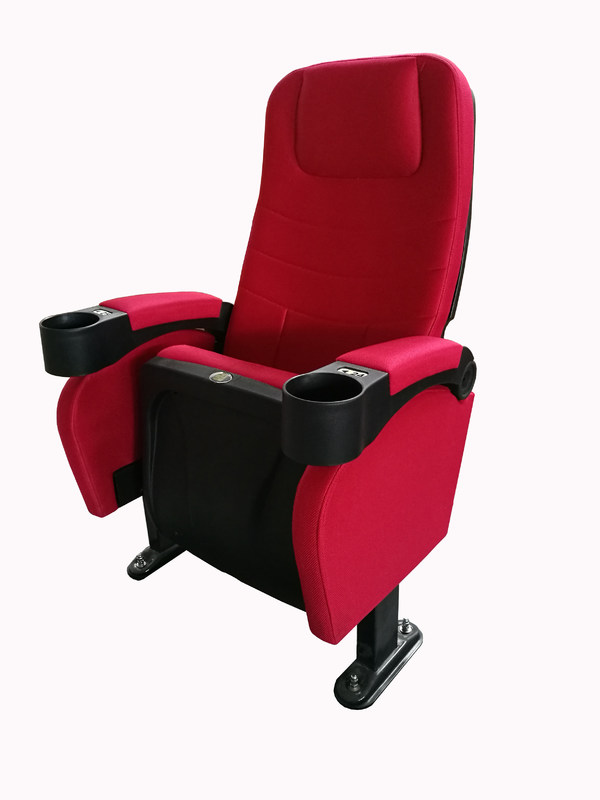 La pièce élevée de théâtre de résistance à l'usure posant la couleur en plastique flexible d'accoudoir non fanée