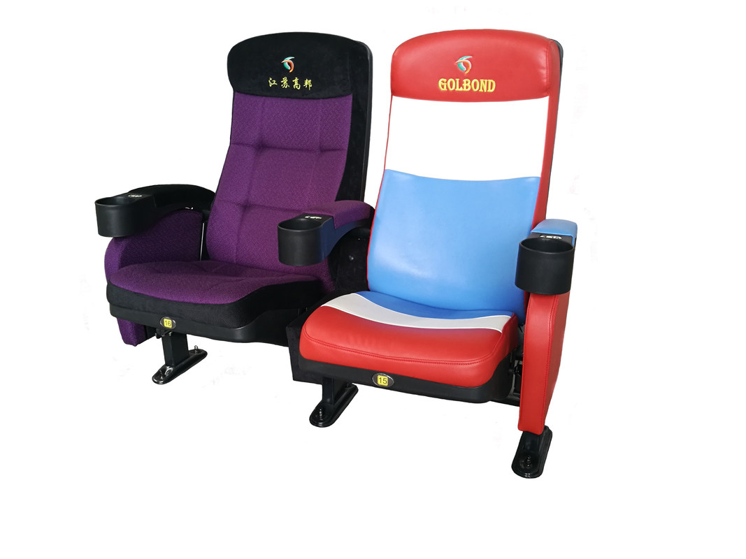 Salle de médias Salle de théâtre commercial Assises personnalisées Couleur design plié