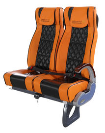 Nouveau repos de bras d'Adjustbale de couleur d'autobus de touristes d'état orange de Seat avec l'appui-tête