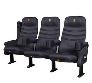 Éponge formée écumante reliée de nouveau par haute de places assises de théâtre commercial arrière mou