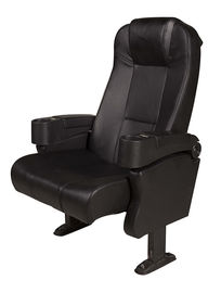 Apaisez le théâtre commercial de conception posant la distance minimum noire de rangée de la couleur ≥1100