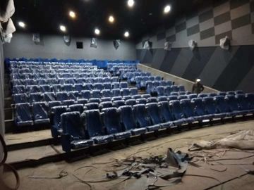 L'allocation des places commerciale de théâtre de pièce de médias a adapté la conception aux besoins du client pliée par couleur