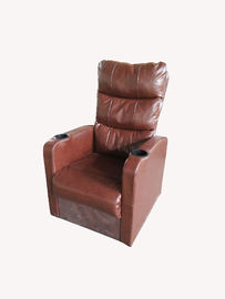 Installation facile de couverture de théâtre d'allocation des places de sofa de mécanisme fort en cuir synthétique d'entreprise