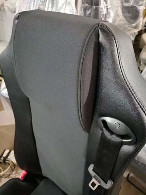 Profondeur en acier forte 460mm de Seat Width 545mm de chauffeur de bus de similicuir