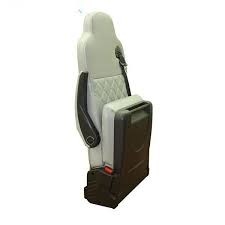 Chauffeur de bus en cuir adapté aux besoins du client de tissu Seat Foldable